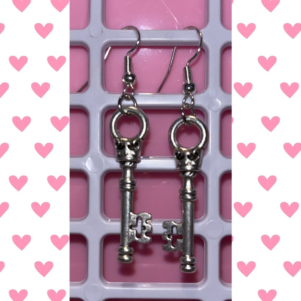 Key earrings